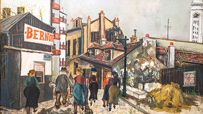 Maurice Utrillo - La maison Bernot ( 1924 )